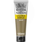 Winsor&Newton Galeria Akrilik Boya, (Metalik) 120ml, Gold 283