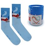 Winter Socks – Desenli Unisex Soket Çorap