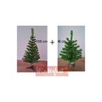 Winterfest 100 Cm Ve 40 Cm Yılbaşı Çam Ağacı 90 Adet Uzun Gür Dallı Yeşil