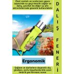 Wintoup Ergonomik Balıkçı Kamp Fotoğrafçı Sızdırmaz Yüksek Lümenli Şık Süper Parlak LED Su Altı Dalış Feneri - Çok Renkli - 1 Adet