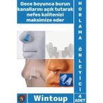 Wintoup #horlama Rahat Uyku Sağlayan Yumuşak Nefes Açıcı Horlama Önleyici Silikon Burun Delik Aparatı 4 Adet