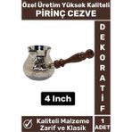 Wintoup Isı Iletkeni Kolay Temizlenir Estetik Dekoratif Türk Kahvesi Pirinç Cezve 4 Inch - Özel Yüksek Kalite Isı İletkeni Kolay Temizlenir Estetik Dekoratif Türk Kahvesi Pirinç Cezve 4 Inch