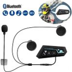 Wintoup Motosiklet Kask Interkom Bluetooth Intercom Kulaklığı V5 Arama Yanıtlama Müzik