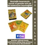 Wintoup #oyun Premium Kalite Kolay Yıpranmaz Suya Yırtılmaya Dayanıklı Çocuk Genç Hatıra Koleksiyon Hediyelik Anime Karakter Figür Nostaljik Pokemon Kağıt Deste Oyun Kartları