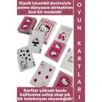 Wintoup #oyun Premium Kalite Kolay Yıpranmaz Suya Yırtılmaya Dayanıklı Koleksiyon Anime Karakter Figür Nostaljik Hello Kitty Kağıt Oyunu Iskambil Kartları - Standart