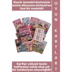 Wintoup #oyun Premium Kalite Kolay Yıpranmaz Suya Yırtılmaya Dayanıklı Koleksiyon Anime Karakter Figür Nostaljik Labubu Kağıt Oyunu Iskambil Kartları - Standart