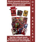Wintoup #oyun Premium Kalite Kolay Yıpranmaz Suya Yırtılmaya Dayanıklı Koleksiyon Anime Karakter Figür Nostaljik Örümcek Adam Kağıt Oyunu Iskambil Kartları - Standart