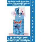 Wintoup #oyun Premium Kalite Kolay Yıpranmaz Suya Yırtılmaya Dayanıklı Koleksiyon Anime Karakter Figür Nostaljik Stitch Kağıt Oyunu Iskambil Kartları - Standart