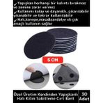 Wintoup Özel Kendinden Yapışkanlı Yıkanabilir Tekrar Kullanılabilir Halı Kilim Kaydırmaz Cırt Bant 30 Adet