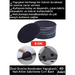 Wintoup Özel Kendinden Yapışkanlı Yıkanabilir Tekrar Kullanılabilir Halı Kilim Kaydırmaz Cırt Bant 40 Adet
