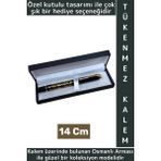 Wintoup Özel Model Dekoratif Koleksiyon Hediyelik Çok Şık Kutulu Osmanlı Arması Tükenmez Kalem 14 cm - 1 Adet - Çok Renkli