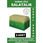 Wintoup Özel Üretim Masaj Etkili Ne ml endirici Kuruluk Giderici Doğal Kabak Lifli Salatalık Sabunu 2 Adet - Yok