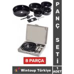 Wintoup Premium Ağaç Kesme Testere Matkap Ucu Takımı Alçıpan Tavan Kesme 8 Parça PANÇ SETİ