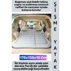 Wintoup #yatak Ergonomik Konforlu Panelvan Minibüs Kamp Piknik Outdoor Plaj Uzun Yol Seyahat Ekstra Dolgun Hızlı Kurulum Oversize Yumuşak Terletmez Kadife Kaplama Araç Içi Şişme Yatak - Standart