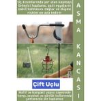 Wintoup Yüksek Kaliteli Paslanmaz Çelik Kamp Outdoor Pratik Çok Fonksiyonlu S Şekilli Eşya Asma Kancası - Çok Renkli
