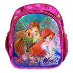 Winx Anaokulu Cantasi - Iki Bolmeli Kiz Cocuk Gunluk Ve Okul Cantasi