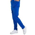 Wio Uniform BASIC DOKTOR, HEMŞİRE FORMASI PANTOLON – ERKEK, ROYAL MAVİ M