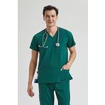 Wio Uniform BASIC DOKTOR, HEMŞİRE FORMASI ÜST – ERKEK, YEŞİL M