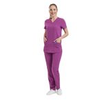 Wio Uniform BASIC DOKTOR, HEMŞİRE FORMASI ÜST– KADIN, PEMBE S