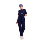 Wio Uniform LİKRALI DİNAMİK ASTER MEDİKAL ÜNİFORMA, SPA, ESTETİK VE GÜZELLİK MERKEZİ TULUM - KADIN, LACİVERT XS