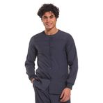 Wio Uniform LİKRALI DİNAMİK DOKTOR, HEMŞİRE CEKET - ERKEK, KOYU GRİ M