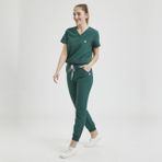 Wio Uniform LIKRALI DİNAMİK JOGGER DOKTOR, HEMŞİRE FORMA TAKIM - KADIN, YEŞİL M