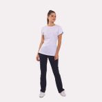 Wio Uniform LİKRALI DİNAMİK JONQUIL DOKTOR, HEMŞİRE FORMA TAKIM - KADIN, BEYAZ L