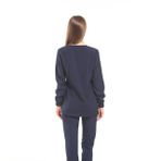 Wio Uniform LİKRALI DİNAMİK TULİP DOKTOR, HEMŞİRE FORMA TAKIM - KADIN, LACİVERT S
