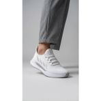 Wipper Ultra Hafif Triko Sneaker - Nefes Alan Ortopedik Poli Taban Unisex Yazlık Spor Ayakkabı - Beyaz Buz