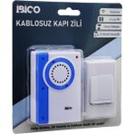 Wireles Kablosuz Kapı Zili Pilli 16 Farklı Melodi 50MT Çekim Alanı Pil = 2AA - Düğme = 23