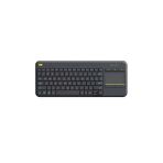 Wireless Touch K400 Plus Siyah Tv Kablosuz Klavye 920-007149