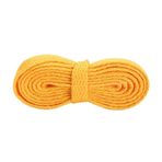 Wisafory 10 çift ayakkabı bağcığı, düz, bağcıklı ayakkabı, spor ayakkabı bağcığı, renkli, düz bağcık, spor ayakkabısı, paten ayakkabısı, spor ayakkabısı, çizme, koşu ayakkabısı için, 120 cm, Sarı 2#,