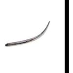 Wisco Volkswagen Touareg 07-10 Arası Uyumlu Tampon Çıtası Ön Sol Nikelajlı 1234976 00 Wısco - Siyah