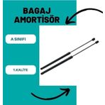 Wisco Vw Bora Bagaj Amortisör Sağ Sol Takım 500N 1998-2003 1J6827550