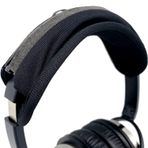 WISDING Evrensel Yedek Kafa Bandı Minder Ped Koruyucu ATH-M50X, Beats Solo 2/3, QC 35i/35ii, QC25, Studio 2/3 Kulaklıklar ile Uyumlu, Saç Bandı Kılıfı Minder Koruyucu Ped (Siyah)