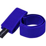 Wisdompro Bilek Kayışı, 1 Çift Polyester Blousing Jartiyer Pantolonu, Çizme, Bluz, Balıkçı Tutma, Avcılık, Doğa Yürüyüşü, Bisiklet, Bahçe, Askeri Üniformalar için Kanca ve İlmek Kayışı (35 cm)