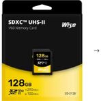 Wise Advanced 128GB SD-S UHS-II V60 SD Hafıza Kartı