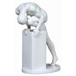 Wise Biblolar – Body Porselen Biblo 16,5x9,5x20,5 cm | Dekoratif Obje