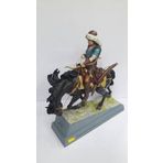 Wise Biblolar – Metehan Renkli Dekoratif Obje 30x30x9 Cm | Poliresin Türk Tarihi Figürü