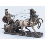 Wise Hediyelik › Veronese Biblolar › Wise Mitoloji & Tarih-Wıse Roma Atlı Savaşçı-28*11*17 Cm.– Dekoratif Obje - Renkli
