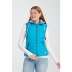 Wise Kadın Kapüşonlu Penye Astarlı Şişme Yelek