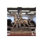 Wise Veronese Serisi – Atatürk Süvari Bronz Biblo 28,5X9,5X26,5 Cm | Dekoratif Obje