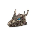 Wise Veronese Serisi – Karışık Steampunk Ejderha Kutu Biblo | 23,3X18,5X15,5 Cm Dekoratif Figür