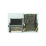 Wise Veronese Serisi-Mısır Tarihi-Hediye Kutusu Mısır Koltuk-17*11*10 Cm.– Koleksiyonluk Model