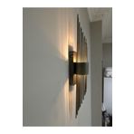 WiseHome Pilli Duvar Aplik, Pilli Duvar Aplik Aydınlatma eskitme Led Duvar Lambası WH-1085