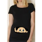 Wish BF Hamile kadın baby t-shirt