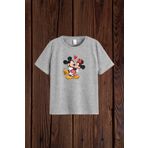 Wish BF Mickey-mouse Baskılı Kız Baskılı T-shirt