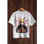 Wish BF Naruto Uzumaki Baskılı Oversize T-shirt