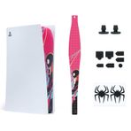 WISHAVEN PS5 Konsolu için Toz Kapağı Ağı, PS5 Soğutucu Bariyeri Evcil Hayvanlar Saçları Toz Önleyici Kapak, Playstation 5 Optik Sürücü Sürümü/Dijital Sürüm Oyun Konsolu Aksesuarları (Pembe)