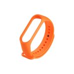 WishLife Store Xiaomi Mi Band 4 Mi Band 3 Akıllı Bileklik Silikon Kordon Kayış Turuncu Renk